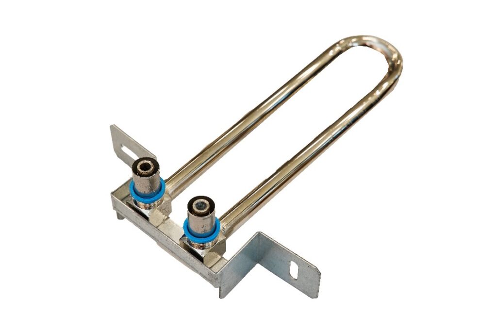 Przyłącze grzejnikowe podwójne typ. ,,Garnitur”