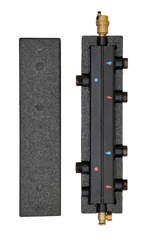 Sprzęgło-rozdzielacz na dwa obwody grzewcze 920131